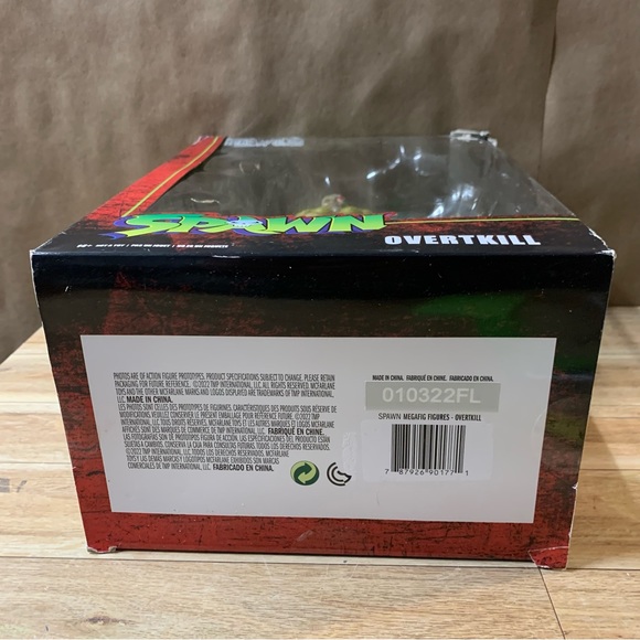 New! McFarlane Toys Spawn Overtkill Figurine Action Figure 9” - Picture 7 of 8